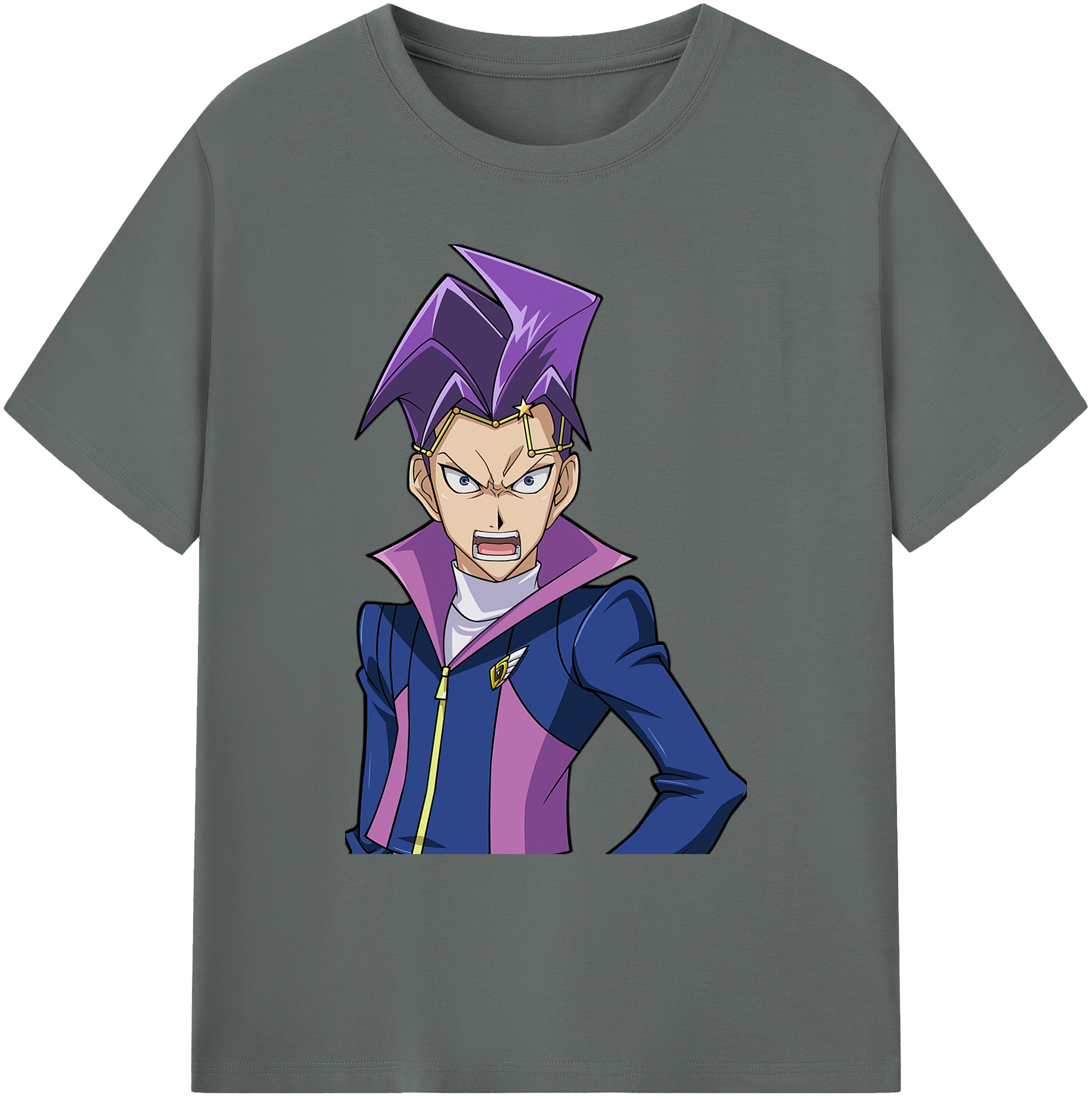 （画像用） 遊☆戯☆王 Yu-Gi-Oh! 綿100％ メンズ半袖Tシャツ｜肌触りやわらか＆通気性